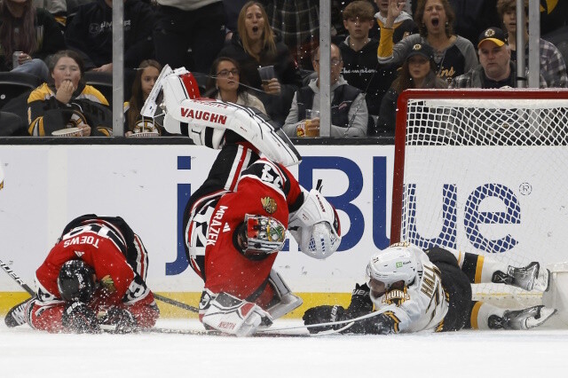 The Boston Bruins and Chicago Blackhawks are talking trade. The Montreal Canadiens may not be out on the Pierre-Luc Dubois trade talks.