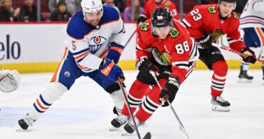 Potential trade targets for the Chicago Blackhawks. The Oilers need for a top-four upgrade but free agent options and cap space may not allow it.