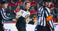 NHL: Boston Bruins at Calgary Flames