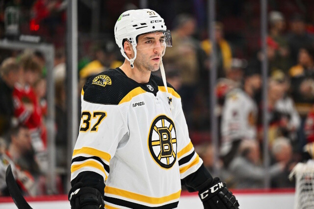 The Red Wings and could be interested in Alex DeBrincat. David Krejci is likely gone. Patrice Bergeron is too good to retire.