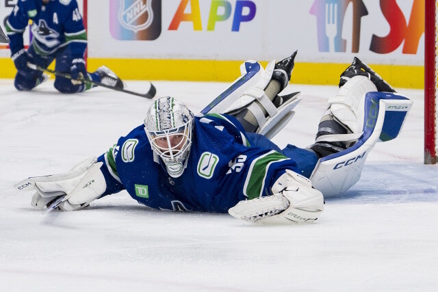 If the Vancouver Canucks can make a few moves to improve their overall play, it may put them in a position to trade Thatcher Demko.