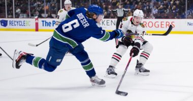 Will the Vancouver Canucks qualify restricted free agent Ethan Bear? Idea of moving up in the draft, and Brock Boeser staying put.