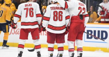 Carolina Hurricanes GM has spoken with the agents of three players who'll be UFAs after the season. The Buffalo Sabres have some flexibility.