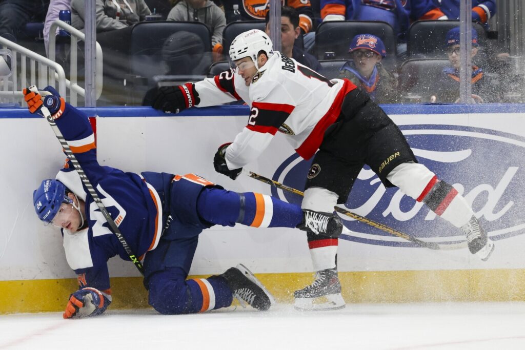 The New York Islanders will be looking for 'hockey trades.' It's going to take some creativity to land Connor Hellebuyck or John Gibson.