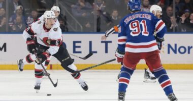 David Reinbacher won't be going to the AHL. The Ottawa Senators sign Vladimir Tarasenko. The Arizono Coyotes sign Logan Cooley.