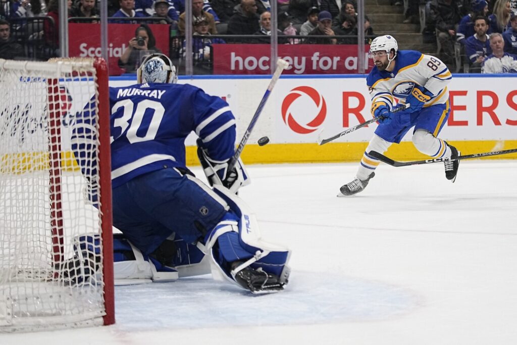 The Toronto Maple Leafs are trying to move goaltender Matt Murray. The Buffalo Sabres continue to work on deals for Rasmus Dahlin, Owen Power.