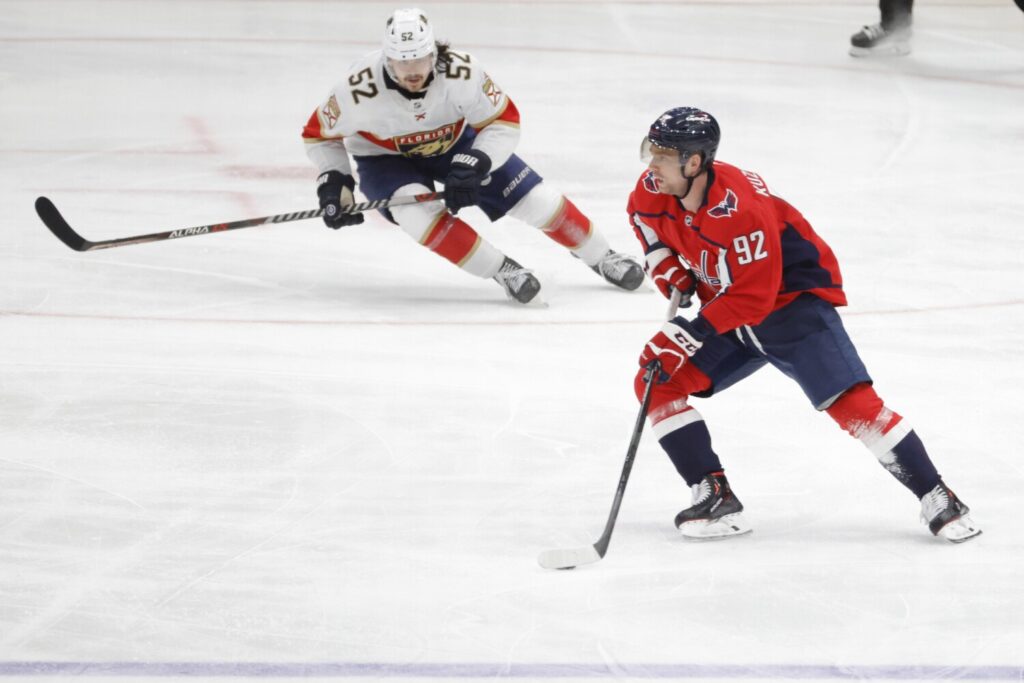 The Washington Capitals and Florida Panthers have little salary cap room left to work with. No luck so far for the Caps on the trade front.