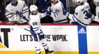 William Nylander said that there is no rush to sign an extension given he has a year left but he hopes he can stay with the Toronto Maple Leafs.