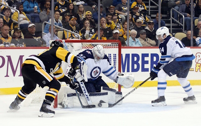 NHL, Eishockey Herren, USA Winnipeg Jets at Pittsburgh Penguins Jan 13,  2023; Pittsburgh