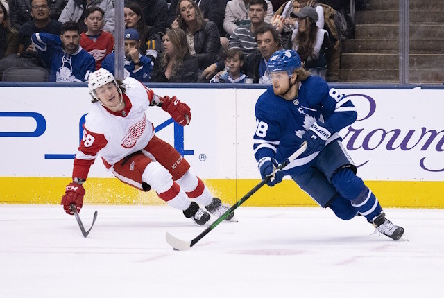 Would Tyler Bertuzzi be open to re-signing with the Leafs? The latest on William Nylander. Jets and Mark Scheifele will park extension talks.