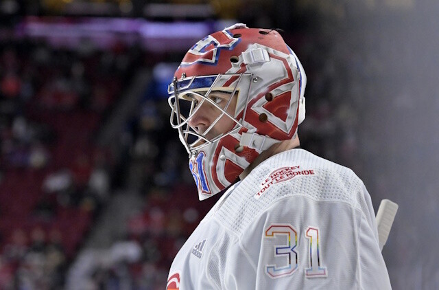 Carey Price during media conference where he was named a brand ambassador admitted his playing days are over barring a miracle.