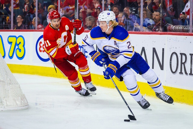 All Quiet on the Flames-Mikael Backlund contract talk. Contract talk between the Buffalo Sabres, Rasmus Dahlin and Owen Power picking up.
