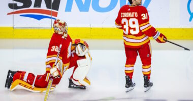 The Flames are sticking to their plan of given the youngsters a chance in camp and not looking to add PTOs at the moment.