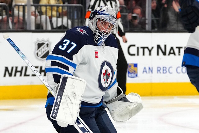 Don't close the door yet on Connor Hellebuyck's time in with the Winnipeg Jets coming to end. Little known about Mark Scheifele's situation.