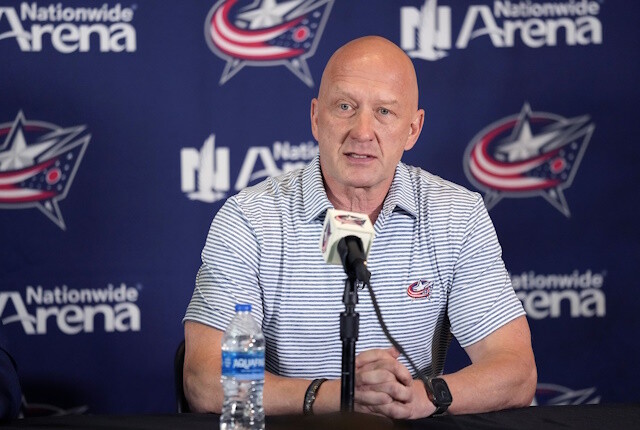 Blue Jackets GM Jarmo Kekalainen gave Mike Babcock his phone. The Blues add two on PTOs. No seriously injured Wild entering camp.