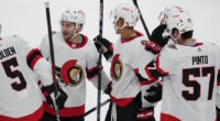 The Senators have had trade talks involving Mathieu Joseph, Erik Brannstrom. Shane Pinto is back in town waiting for the Sens to clear space.