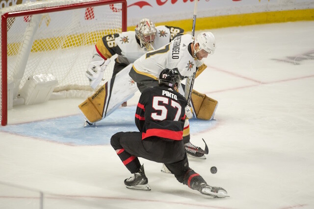 The situation in Ottawa continues to drag on but the belief is that Shane Pinto will be signed by the Senators and not traded.