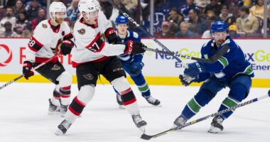 After the 41 game suspension came down, does RFA Shane Pinto have to take a league minimum deal with the Ottawa Senators and move on?