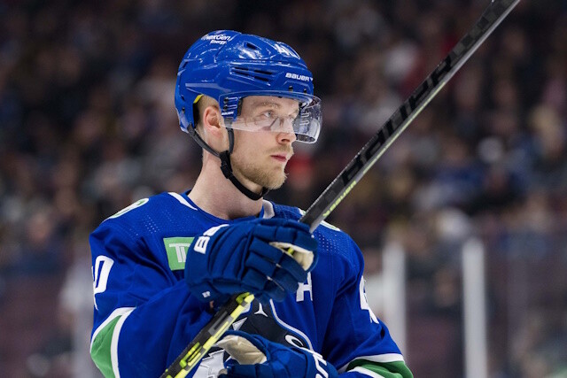 Rob Brind'Amour still waiting for a contract extension. Vancouver Canucks GM on the Elias Pettersson contract situation.