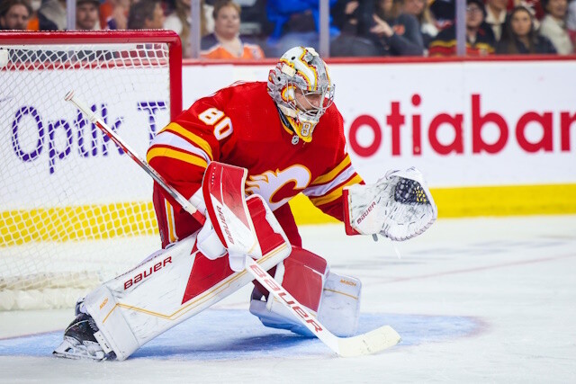 The Calgary Flames have three NHL calibre goalies but for how long as they want to move Dan Vladar, but their asking price is still too high.
