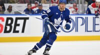 The Maple Leafs will give William Nylander a long look at center in camp and into the season as they're limited in options if it doesn't work.