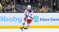 Alexis Lefreniere's struggles appear to be continuing on from last season. The New York Rangers continue to look at ways to get him going.