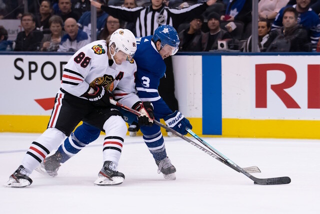 Patrick Kane is now talking to teams, and has met with the Toronto Maple Leafs. The NHL is checking out a potential Winter Classic venue.