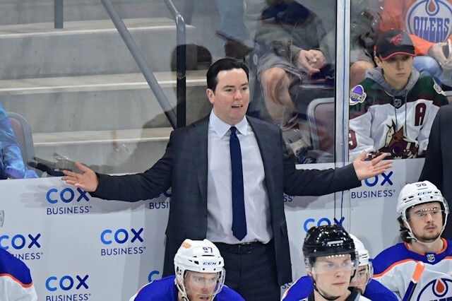 With each passing day the leash could be getting shorter for Edmonton Oilers coach Jay Woodcroft. They could have until 20 games to figure it out.