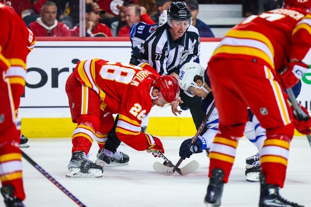 What's going on with the Calgary Flames? Will they start a looking at moving any of their pending UFAs? Friedman answers the latter.