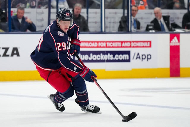 Columbus Blue Jackets forward Patrik Laine was made a healthy scratch yesterday, coach Pascal Vincent talks about the decision.