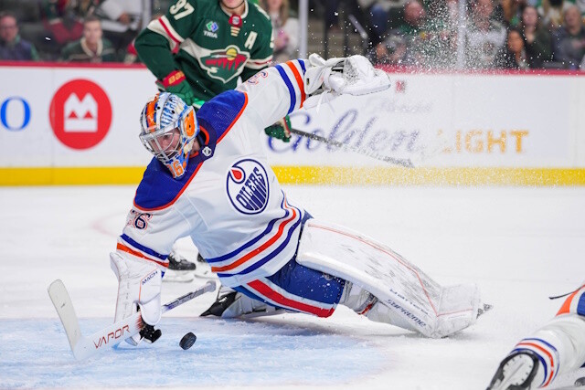 The Edmonton Oilers have placed goaltender Jack Campbell on waivers for the purpose of assigning him to the AHL.
