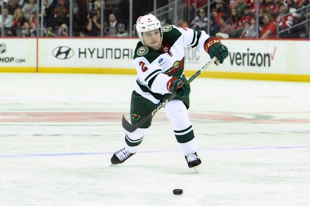 The Minnesota Wild send Calen Addison to the San Jose Sharks and bring in Zach Bogosian from the Tampa Bay Lightning.