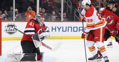 The Calgary Flames have some cap flexibility now after the Nikita Zadorov trade. The New Jersey Devils checking out the goalie market.