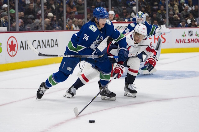 The Vancouver Canucks have been told they are out on defenseman Ethan Bear and it sounds like he's heading to the Washington Capitals.