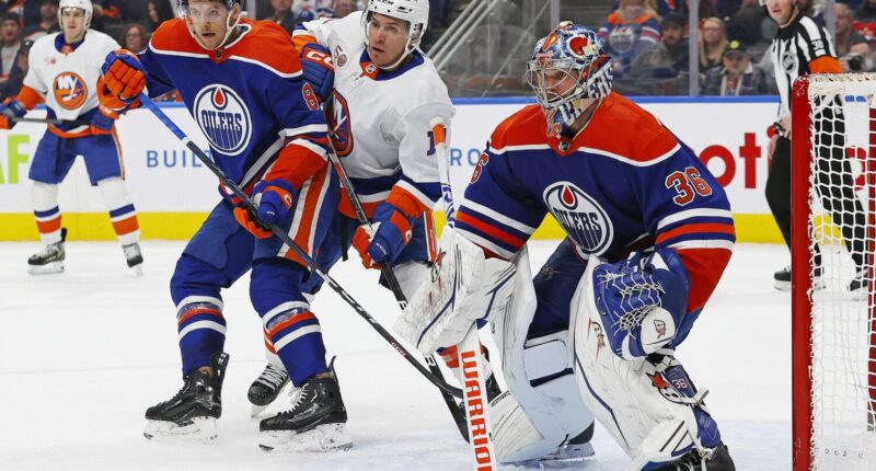 Could the Edmonton Oilers package Philip Broberg with Jack Campbell? The goalie market may spark trades in the new year.