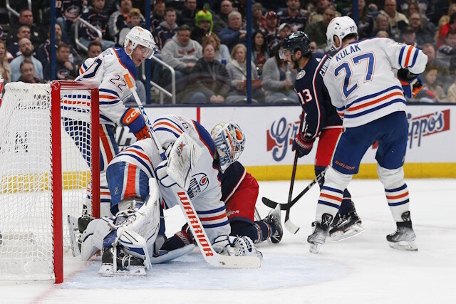 It's well known that the Edmonton Oilers have been scouting the Columbus Blue Jackets, but they aren't the only team following them.