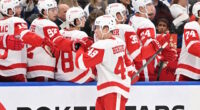 The Detroit Red Wings are dealing with some injuries and a suspension at the moment. They're going over their options and talking to teams.