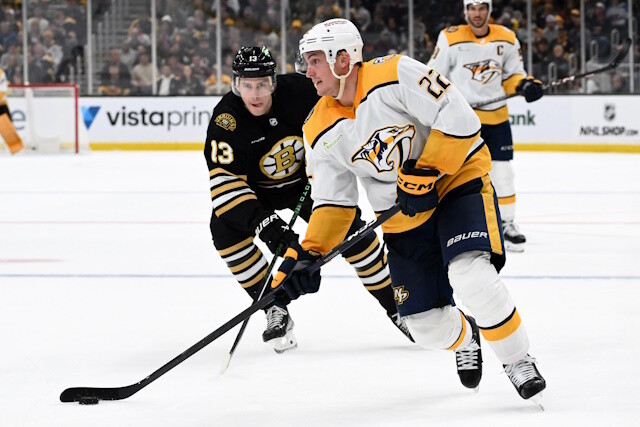 The rumors continue to swirl in the NHL around the defensive market, especially with the Montreal Canadiens and Boston Bruins.