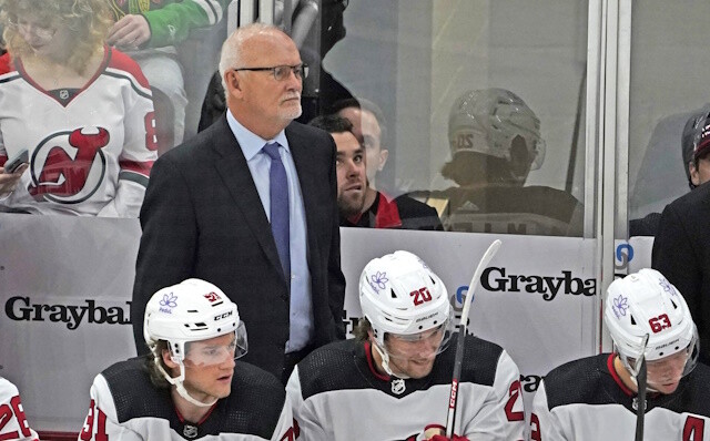 The New Jersey Devils are making a coaching change as Lindy Ruff is fired as head coach with Travis Green taking over on an interim basis.