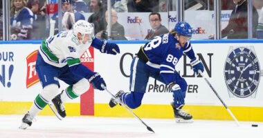 Talks between the Toronto Maple Leafs and William Nylander continue, but it's quiet between the Vancouver Canucks and Elias Pettersson.