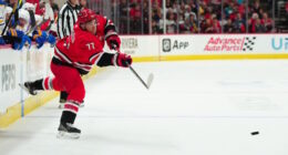 The Carolina Hurricanes are closer to getting things straightened out. They have depth on the blue line and may look to move someone.