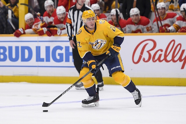 Nashville Predators Tyson Barrie's camp can talk to other teams about a trade and a couple of other defensemen that could be available.