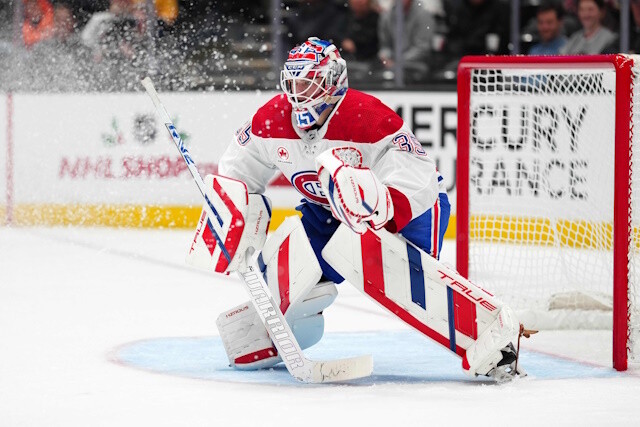 The Montreal Canadiens have extended goaltender Sam Montembeault to a three year contract extension worth $9.45 million