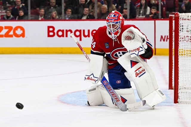 The NHL Rumors world continues to watch to see what the Canadiens do on the goalie front now that Sam Montembeault has signed an extension.
