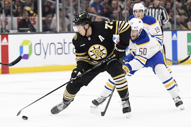 Charlie McAvoy hopeful for tonight. Joseph Woll has an MRI, likely out long-term. Max Pacioretty two-three weeks away.