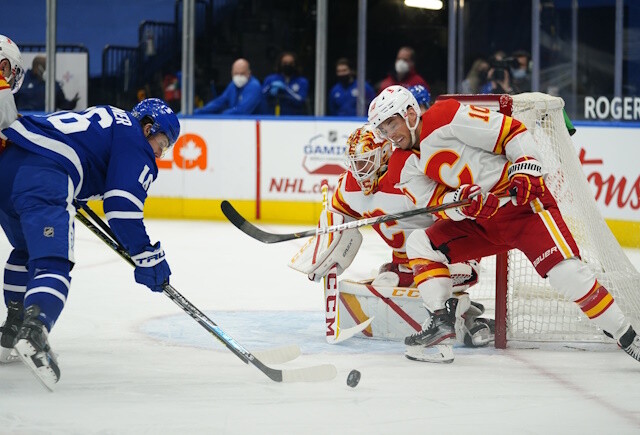 NHL: Calgary Flames at Toronto Maple Leafs