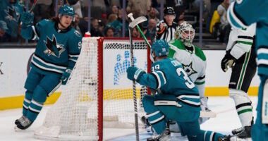 Jake Oettinger taking shot. Plenty of injured Minnesota Wild. Logan Couture could play on the Sharks road trip.