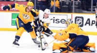 Would the Nashville Predators consider trading Juuse Saros? Jake Guentzel is a real tough decision for the Pittsburgh Penguins.