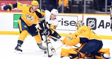 Would the Nashville Predators consider trading Juuse Saros? Jake Guentzel is a real tough decision for the Pittsburgh Penguins.