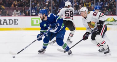Vancouver Canucks GM on Conor Garland, and Don't expect any big trades or free agents involving the Chicago Blackhawks this year.